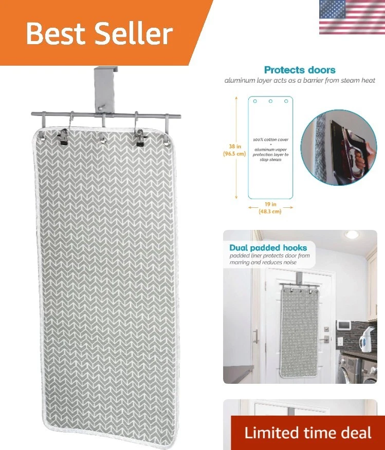 Clothes Steamer Station Over Door Portable Garment Steamer Pad Large Surface