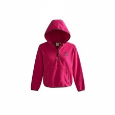 Reebok Girls  Hoodie   Bright Pink Half-Zip, Size 6/6x