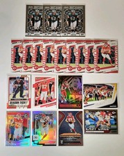 (20) TRAVIS KELCE Card Lot - Panini Inserts Parallels Base - Kansas City Chiefs 