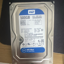 Image of Western Digital WD Blue 500GB 3.5in SATA 7200RPM 16MB Low Noise HDD WD5000AAKX