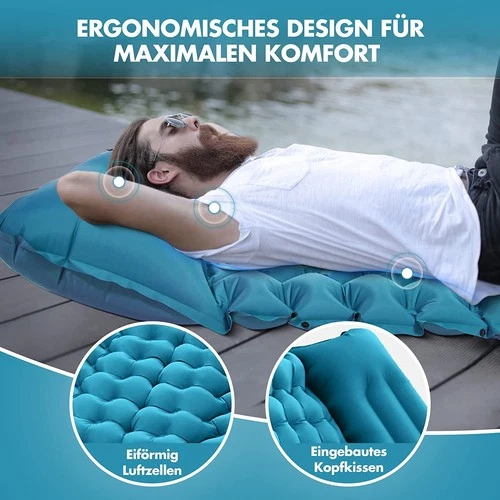 SELF-INFLATING SLEEPING MAT 202x65x15x7cm, photo 4