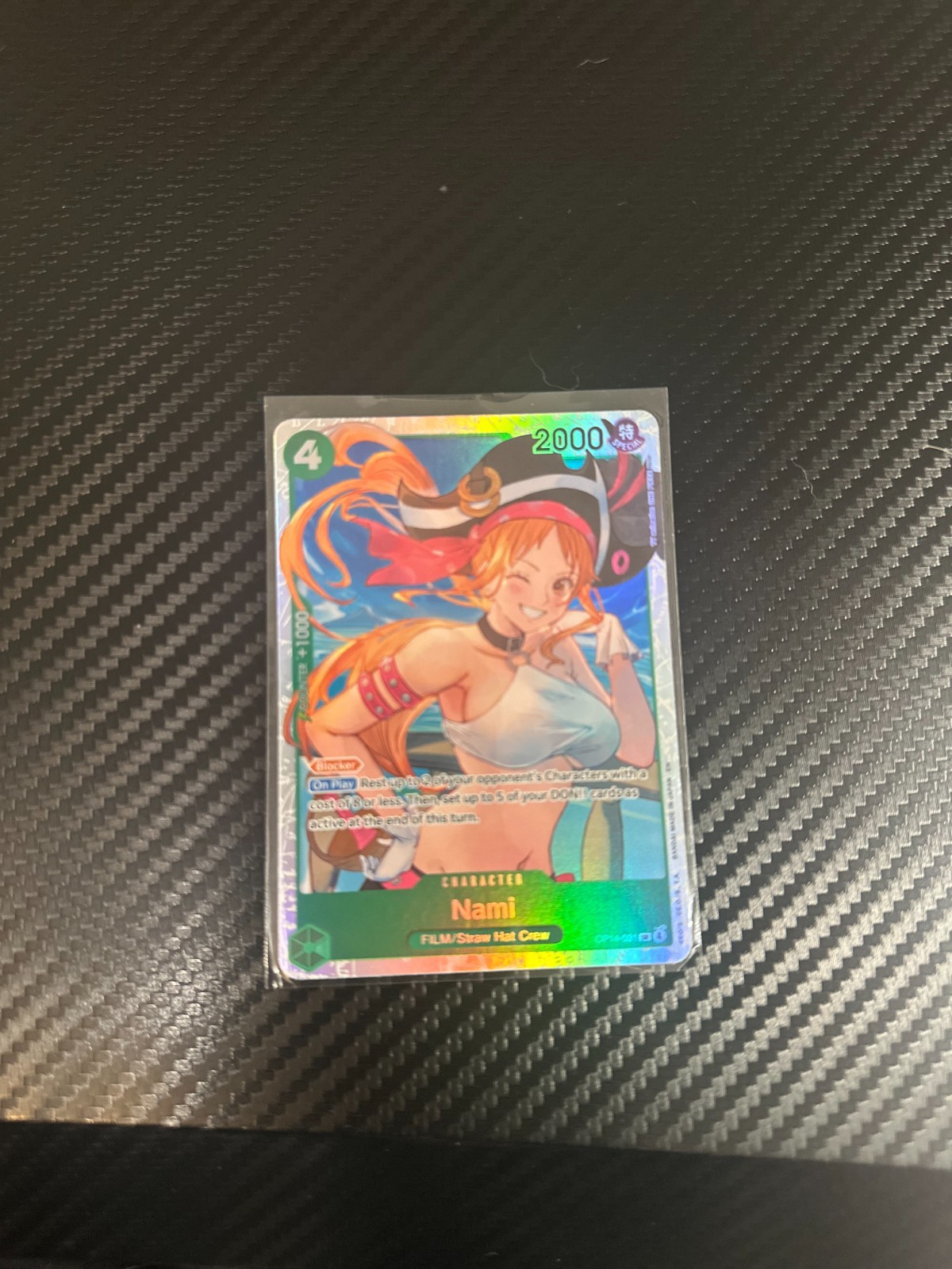 Nami OP14-031 The Azure Sea's Seven Foil