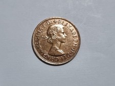 Lote L.30 Moneda Gran Bretaña UK Medio 1/2 Penique 1966 Coleccionista Subasta