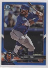 2018 Bowman Chrome Prospects Blue Refractor 12/150 Luis Guillorme #BCP248 0c6