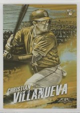 2018 Topps Fire Hot Starts Gold Minted Christian Villanueva #HS-16 11pj