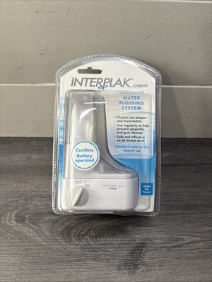 Interplak by Conair Compact Dental Water Jet Pick Flossing System New