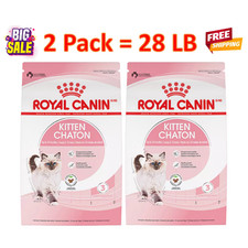28LB / 2Pack Royal Canin Feline Kitten Dry Cat Food, Health Nutrition for Kitten 3.70 per pound
