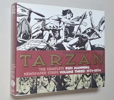 TARZAN: COMPLETE RUSS MANNING NEWSPAPER STRIPS VOLUME 3: 1971-1974 (IDW 2014 HC)