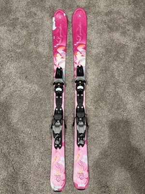 Dynastar Starlett Girls Downhill Junior Skis 110 cm Long with Look Bindings!!