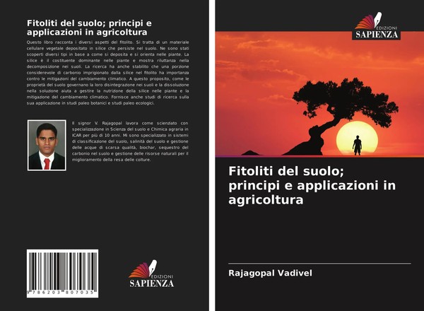Rajagopal Vadivel | Fitoliti Del Suolo; Principi E Applicazioni In Agricoltura-image