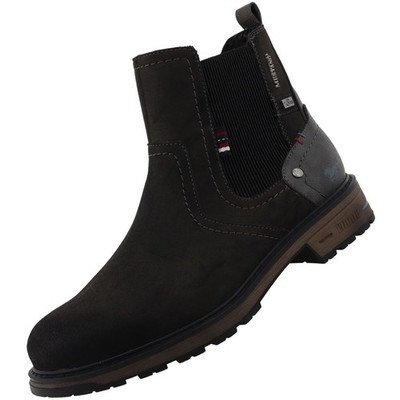 Mustang Herren TEX-Stiefel Stiefelette gefüttert Dunkelgrau 15M0021005-coal