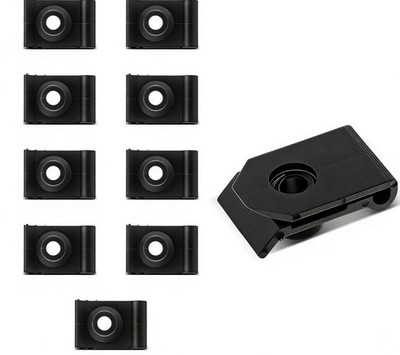 10xBefestigungsclips Kotflügel Radhaus für Mazda MX-5 IV Toyota 4 Runner Schwarz