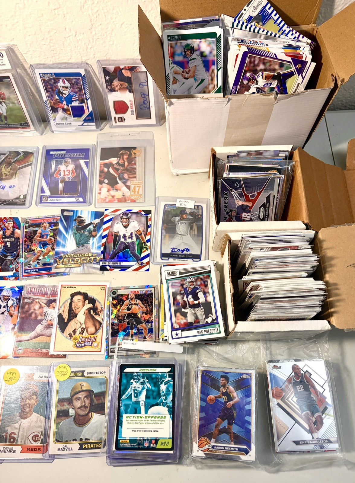 Huge Collection of Multi Sports Card Lot Autos Numbered Parallels RC PSA, Ohtani view 6
