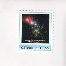 AUSTRIA Stamp PM ASTRONOMY Space - GALAXIS Young Stars MNH