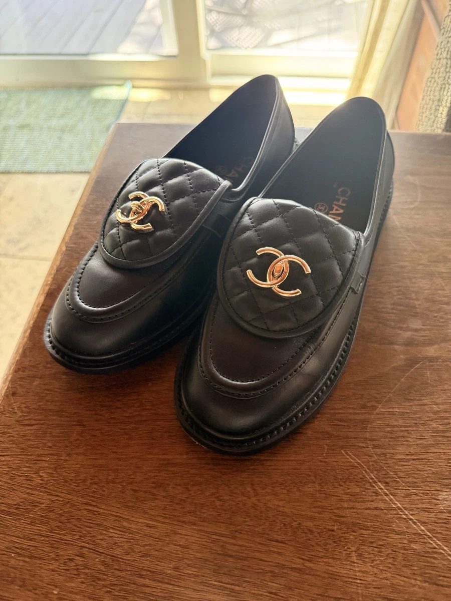 CHANEL Gold Shoes for Women for sale | eBay
