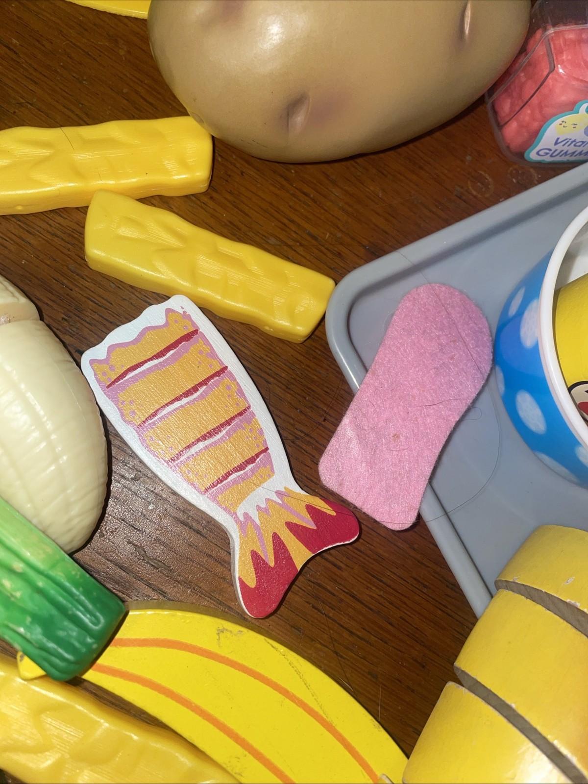 Lot Pretend Play Food , Melissa& Doug Unbranded. Wood Felt Plastic