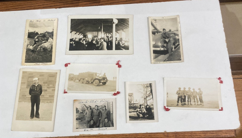 8 WWII Original United States Photos
