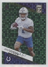 2023 Panini Donruss Elite Rookies Green Disco Josh Downs #159 1h83