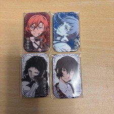 Bungo Stray Dogs can badge set of 4