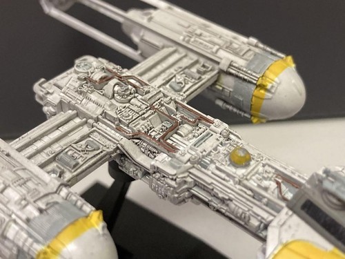 Bandai 1/144 Star Wars Y Wing Set Built & Painted 565798e - Picture 12 of 20