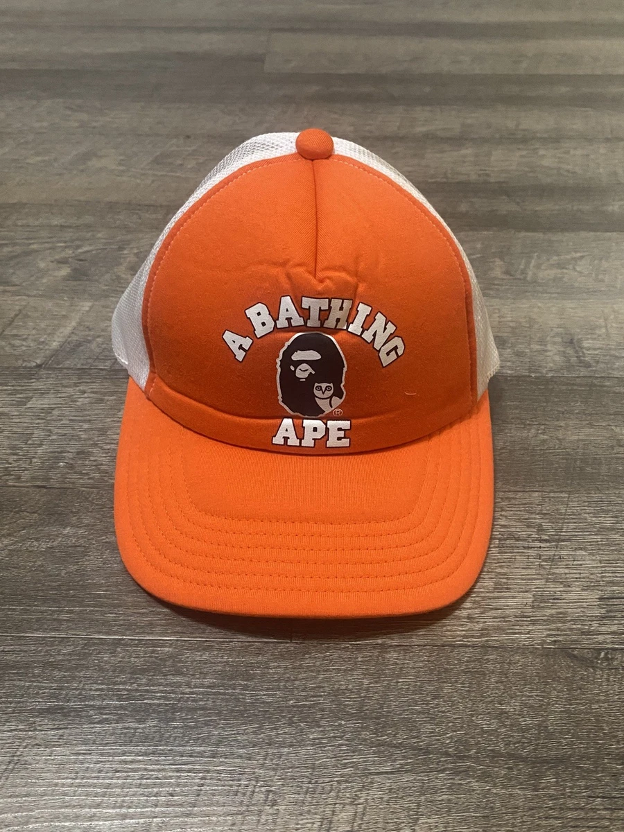 A Bathing Ape Orange Hats for Men for sale | eBay