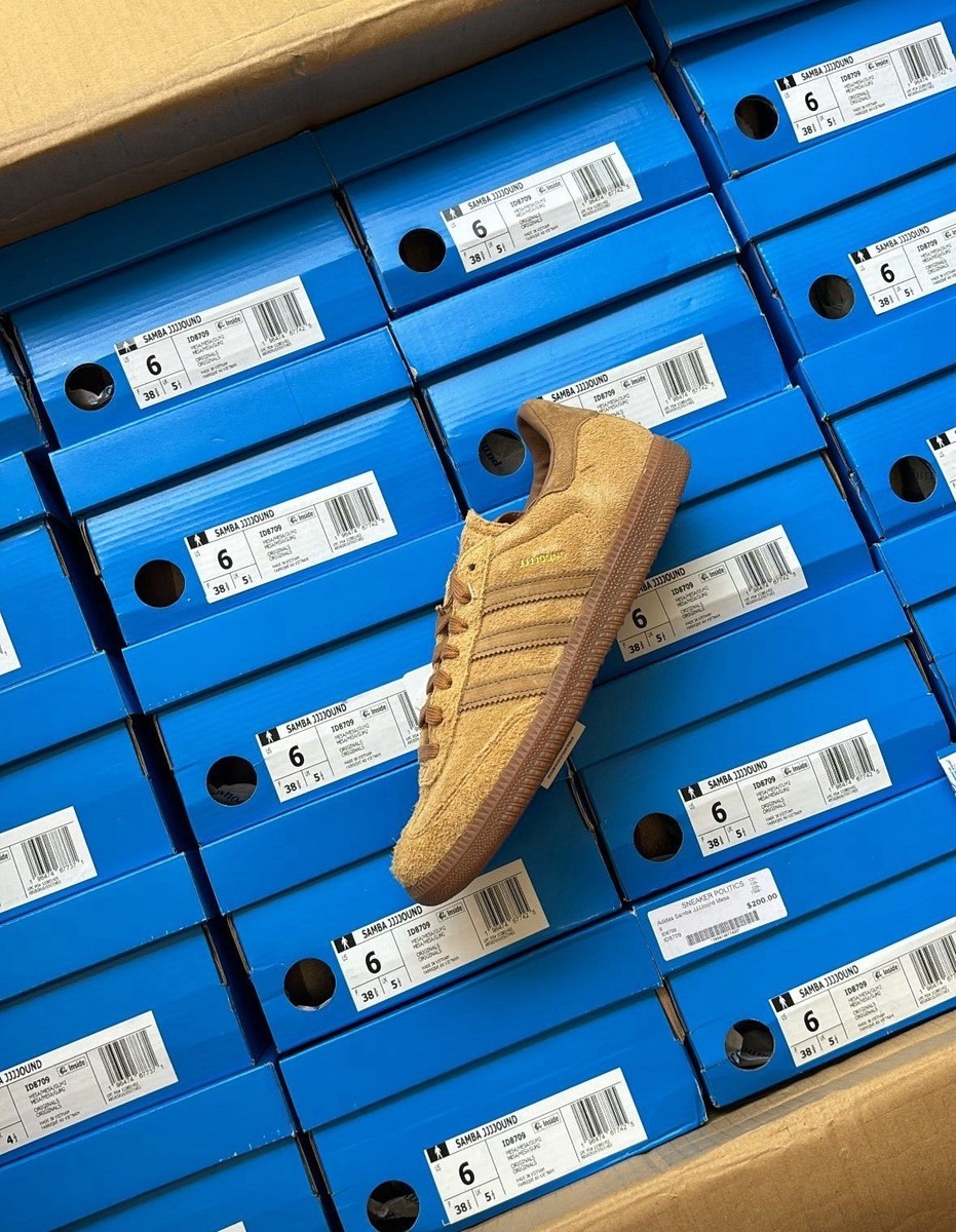 Size 5 - JJJJound x adidas Samba OG Tobacco for sale online | eBay