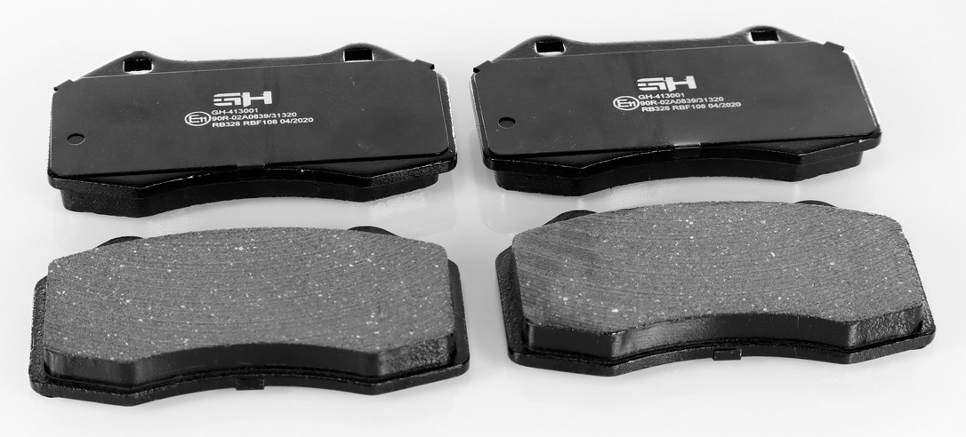 1x Brake Pads Front for RENAULT CLIO III 2006-, MEGANE II 2004-