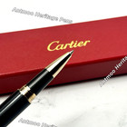 Rare Cartier Black Gold Composite Executive Rollerball Pen Rare AD VIP Gift, bid — photo 7