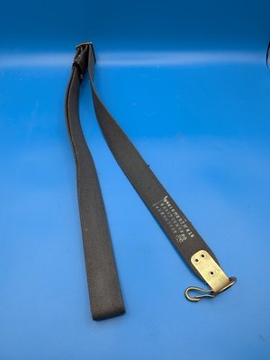 Original Russian Made Standard Black Rifle Sling for Unissued Condition, 1 Hook