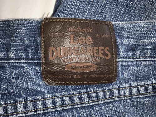 Lee Dungarees 32x30 Blue Jeans Med Wash 