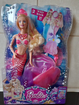 NRFB Barbie The Pearl Princess Lumina Mattel 2013