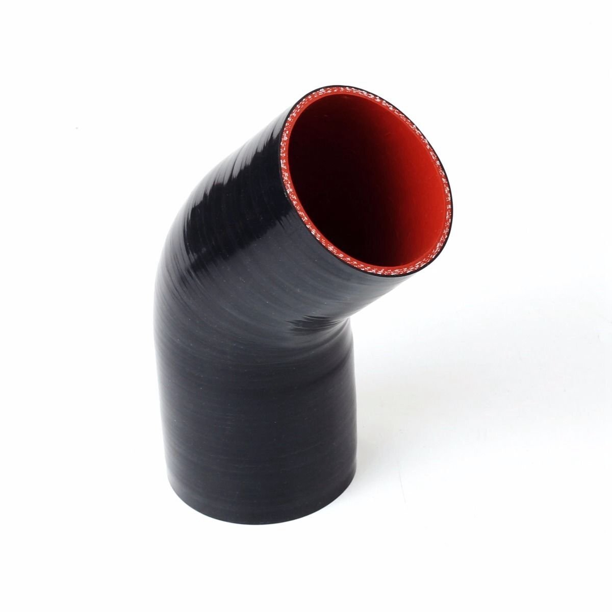 2.25" 45 Degree Elbow Turbo/Intercooler/Intake 57mm Silicone Coupler Hose+Clamp