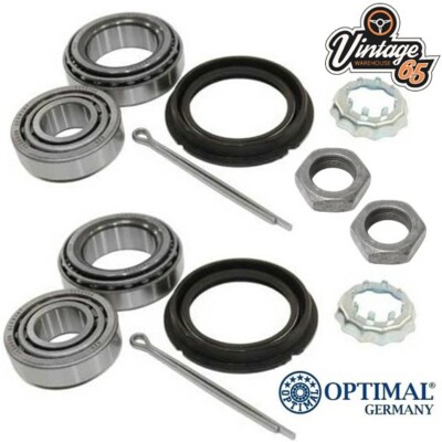 Genuine Optimal Germany 191 598 625 Rear Pair Wheel Bearing Kit For Vw ...