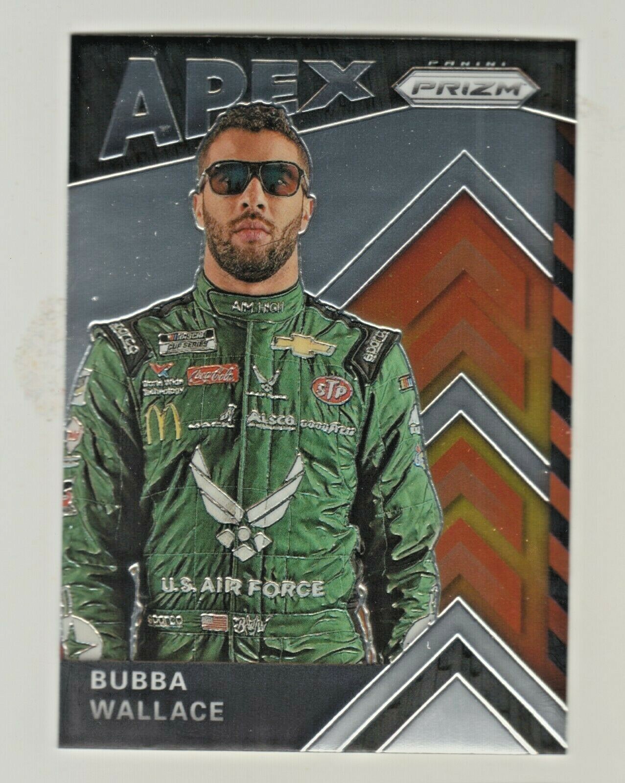 2020 Panini Prizm Racing APEX #A8 BUBBA WALLACE NASCAR