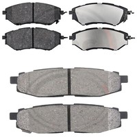 Set BeläGe Schuhe BremsbeläGe Vorne Und Hinten FüR Subaru Tribeca (B9)