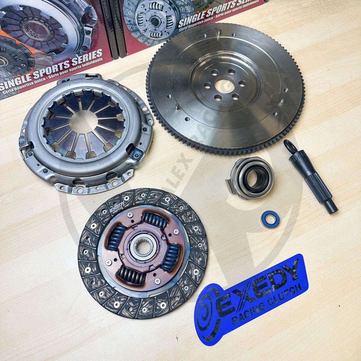 Exedy OEM Clutch Kit & Flywheel for Honda Fit 07-08 L15 1.5L 4