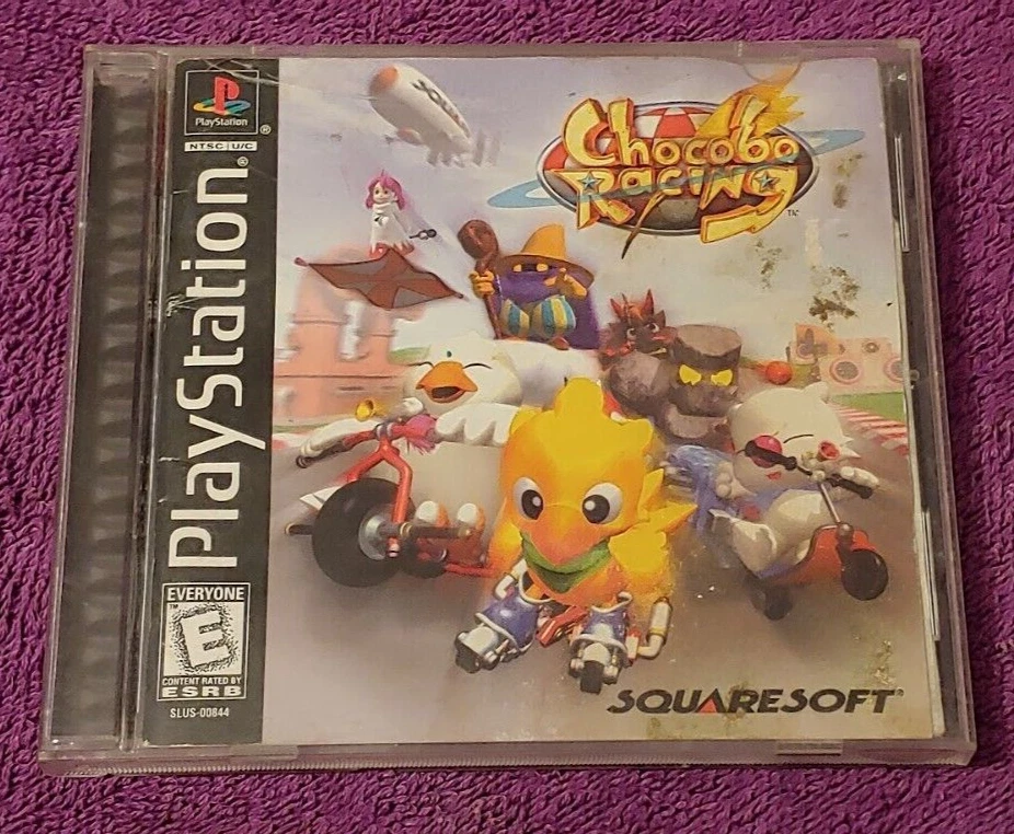 Chocobo Racing PlayStation 1 PS1 Game Tested COMPLETE CIB