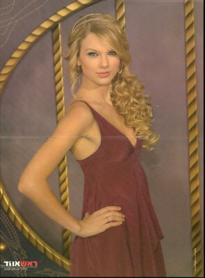 Taylor Swift Kendall Kylie Jenner israelisches Magazin POSTER Centerfolds 30 ...