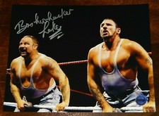 BUSHWHACKER LUKE WWF HOF WWE SIGNED 8X10 PHOTO FSG COA!!!
