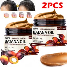 2x Batana Oil Cream for Women Men Hair Growth Healthier Thicker Fuller Hair Care