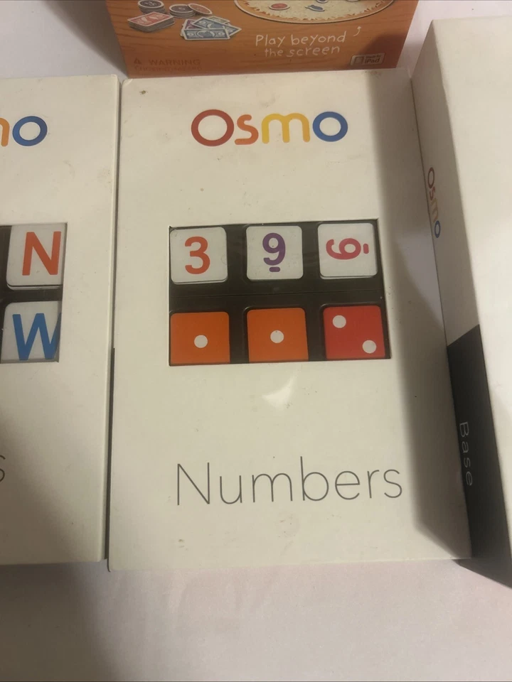 Osmo Genius Starter Kit Educational Game for iPad:Words, Numbers,Base,Pizza Co - Image 3 of 4