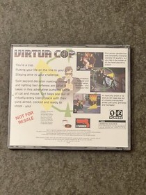 Sega Saturn Virtua Cop - Not for Resale Version