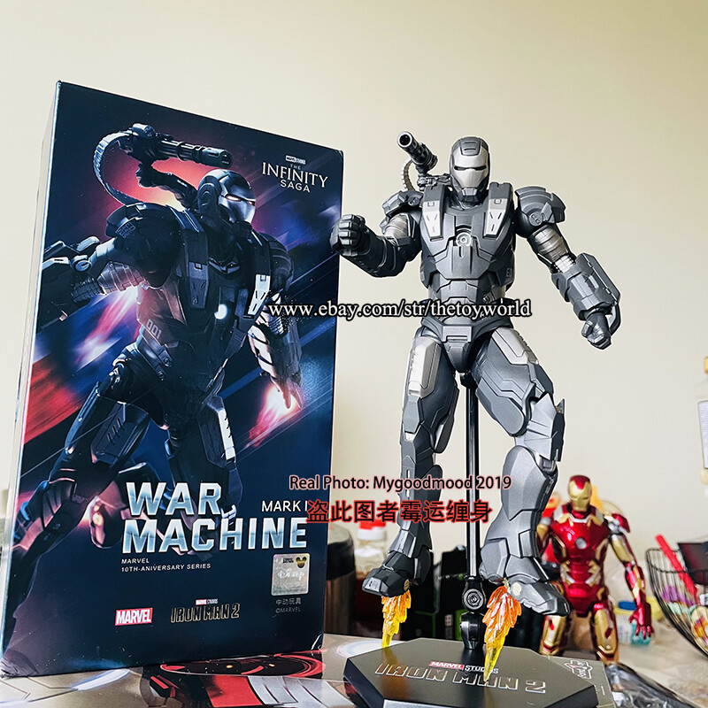 ZD Toys War Machine MK1 Action Figure Colletion Iron Man 2 Series