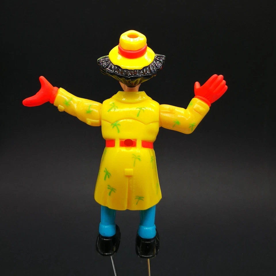 Figura de colección 1992 Inspector Gadget Windsurfer 5" juguete suelto coleccionable Tigre Foto 4 de 4