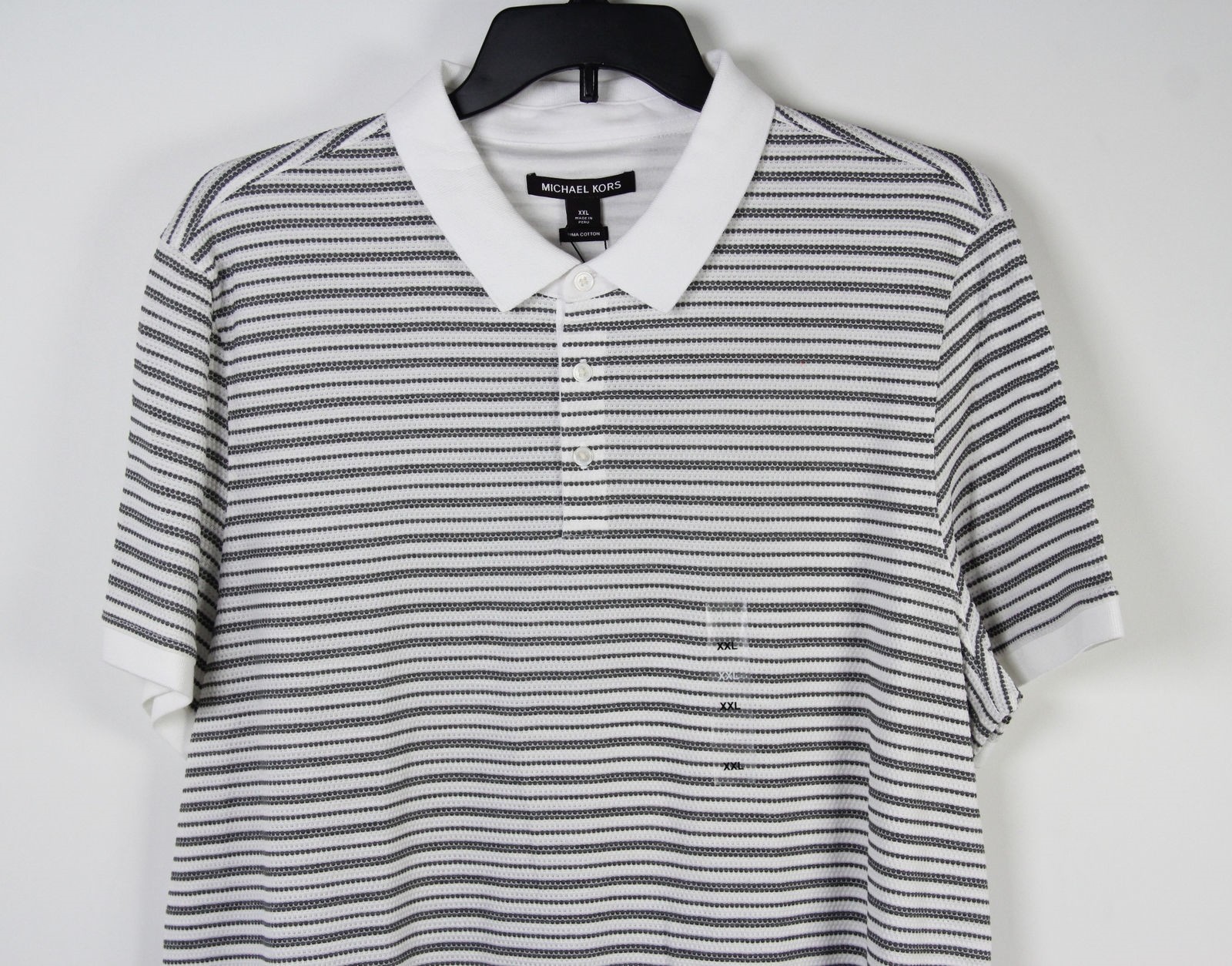 michael kors polo white