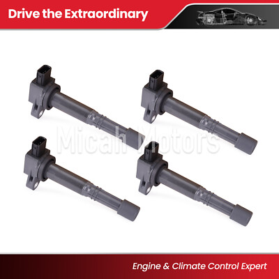 4x Ignition Coils Fit Acura RSX CSX Honda Civic Accord Element S2000 2.0 2.4L L4