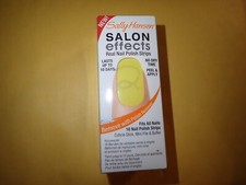 Sally Hansen Salon Effects Real Nail Polish Strip Peel Apply 160 ElectricShock