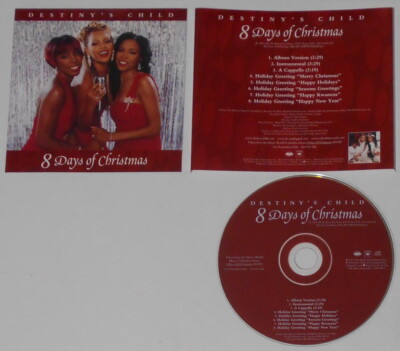 Destiny's Child - 8 Days of Christmas ep 2001 U.S promo cd | eBay