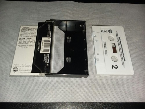 5 Black Sabbath Cassette Tape We Sold Our Soul For Rock N Roll Vol 4 Dehumanizer - Picture 2 of 10