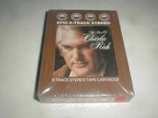 Charlie Rich BEST OF Nice  Easy Epic 8 Track Tape SEALED 1974 Country Folk Pop